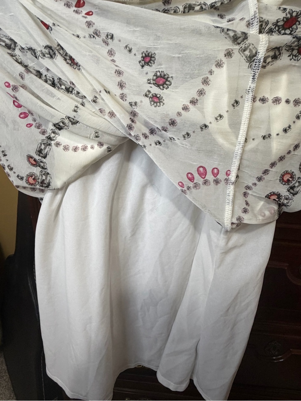 Worthington sleeveless high-neck tie blouse - Picture 5 of 12